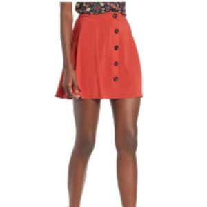 Rust color skirt